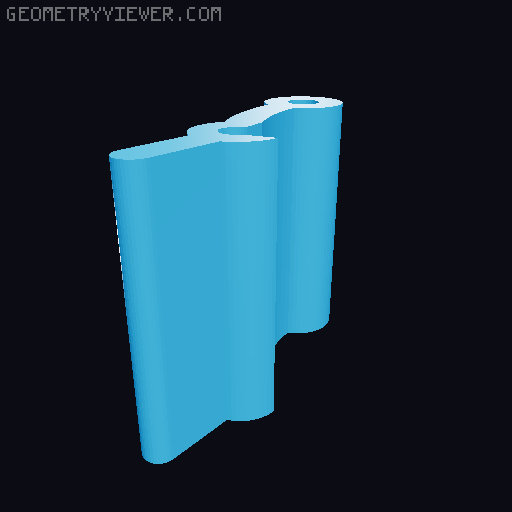 Blazer Ammo Rugged Box Parametric 3D model thumbnail