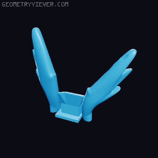 Wile E. Coyote 3D model thumbnail