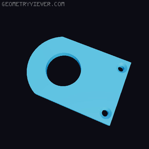 Drilling machine 3D model thumbnail
