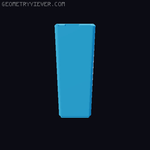 Gridfinity cups height 16 (116mm) collection 3D model thumbnail
