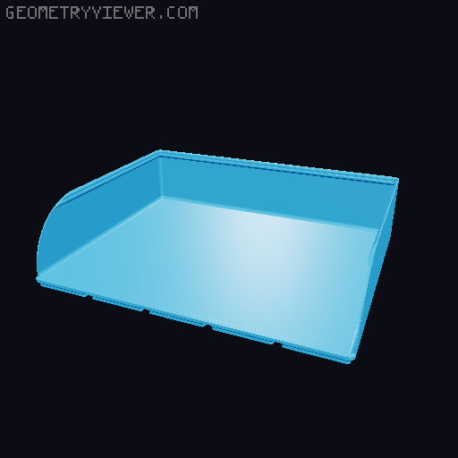 Gridfinity rouded bins collection all sizes 3D model thumbnail