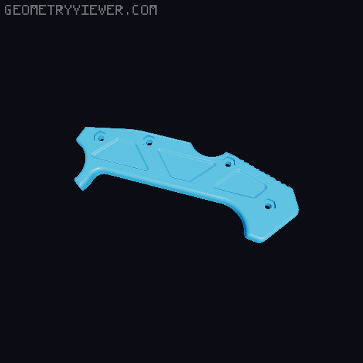Remix of OBERTECH NSP-02 KARAMBIT folding utility knife 3D model thumbnail