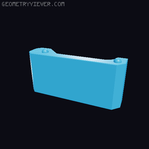 Tape Dispenser, Multi-size/Modular -  1.5 width 3D model thumbnail