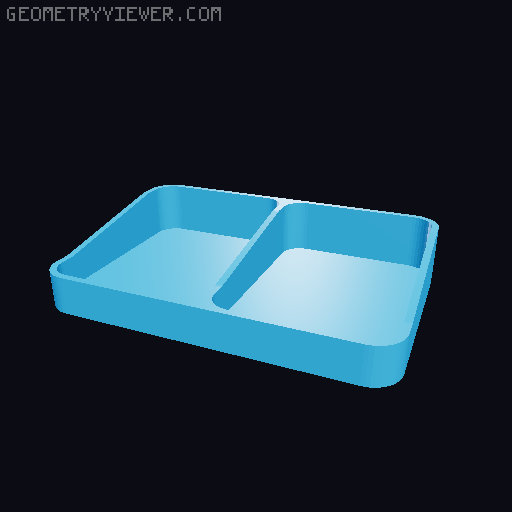 Bin for Ikea skadis - 564 models - hooks need support 3D model thumbnail