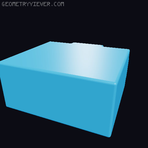 EarthX Battery Model 3D model thumbnail