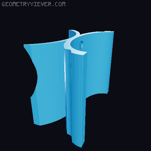 4 Stroke Flathead Boxer Engine 3D model thumbnail