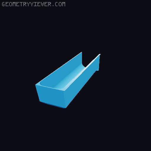 Modular Drawer Organizer Remix 3D model thumbnail