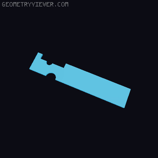 Creality K1 Lid Riser 3D model thumbnail