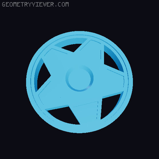 Rims for Low Poly F40 3D model thumbnail