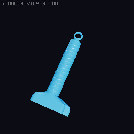 Inverted Spear of Heaven (Jujutsu Kaisen) 3D model thumbnail