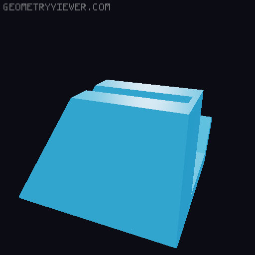 Lack Locking Knobs with Smaller Handles 3D model thumbnail