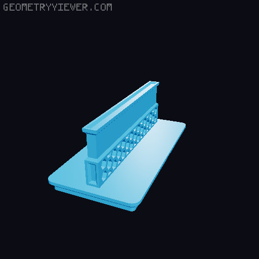 UPDATED! Gridfinity Clamp Rack 3D model thumbnail
