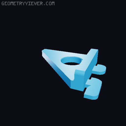 Vevor Pegboard DDD Wall Control Sidepieces 3D model thumbnail