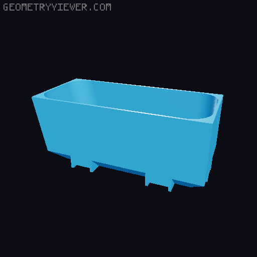 Modular Drawer Organizer Remix 3D model thumbnail