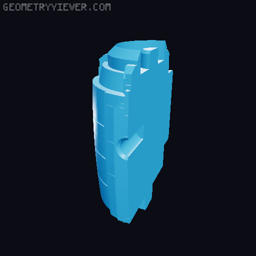 Enterprise Constitution Class 3D model thumbnail