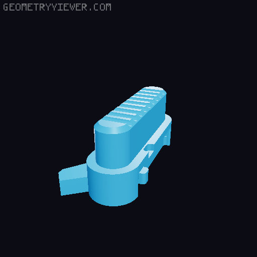 Organizer Box XL Pro 2-3 Slot Holder | With Split Version 3D model thumbnail
