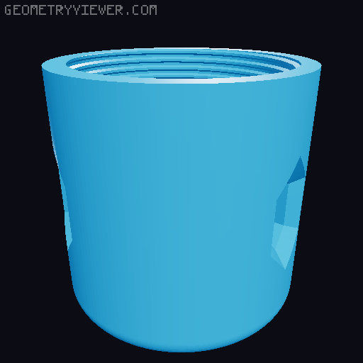 Super Clicky Fidget Button 3D model thumbnail