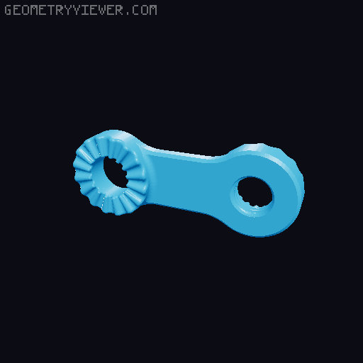 Multifunctional Arm - Twisted Arms (90°, 180°, 270°) 3D model thumbnail