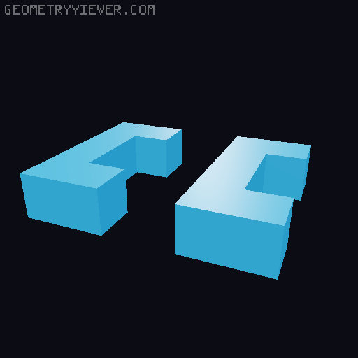 Modular Drawer Organizer Remix 3D model thumbnail