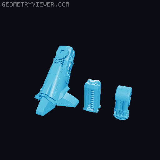 OCP ED209 3D model thumbnail