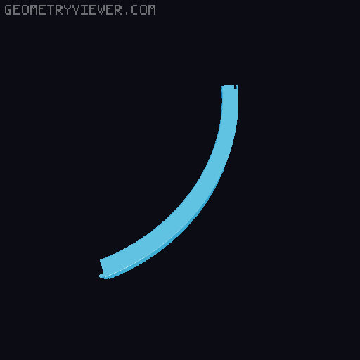 Illuminated moon wall lamp - Remix 3D model thumbnail