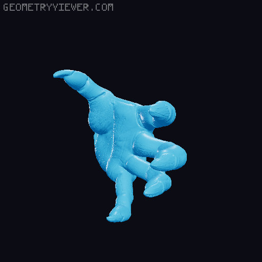 Heroquest Gargoyle - Interchangeable Parts 3D model thumbnail