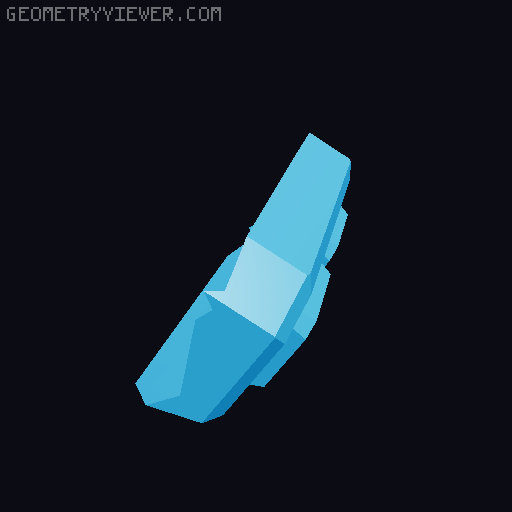 Sci-fi Battleship/Carrier  3D model thumbnail