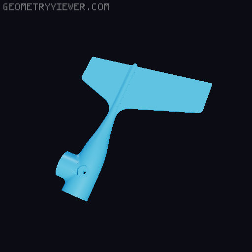 Larger Wind Turbine 1.7x bigger 3D model thumbnail
