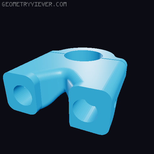 Modular Bike Rack 3D model thumbnail