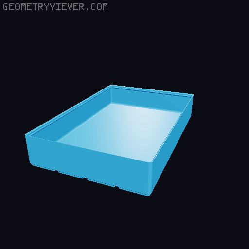Gridfinity cups height 6 (46mm) collection 3D model thumbnail