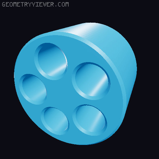 Customizable M20 Cable Glands, Inserts, Plug and Gasket (12 & 15mm ID) 3D model thumbnail