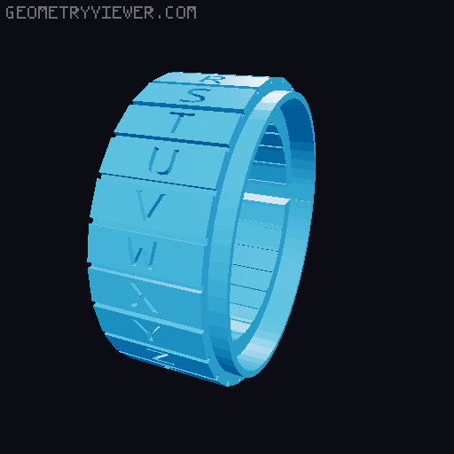 Cryptex 3D model thumbnail