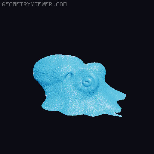 Octopus decoration for bookend 3D model thumbnail