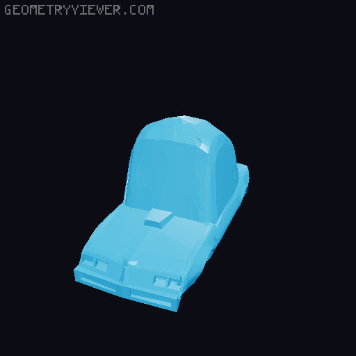 1979 Firebird Trans Am and Tooned '77/'79 Firebirds 3D model thumbnail