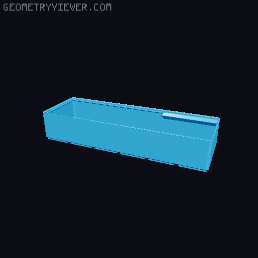 Gridfinity cups height 6 (46mm) collection 3D model thumbnail