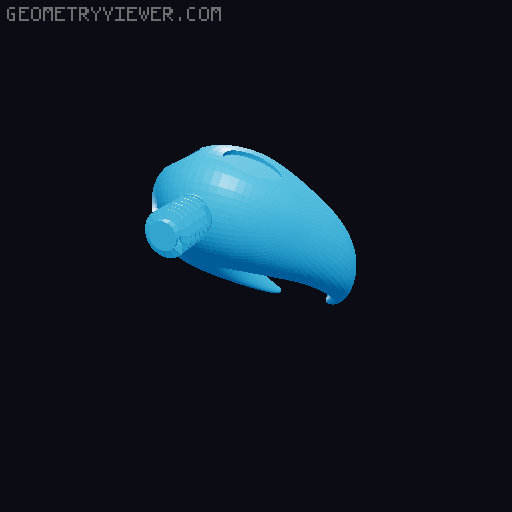 Hornet Silksong Umbrella Topper 3D model thumbnail