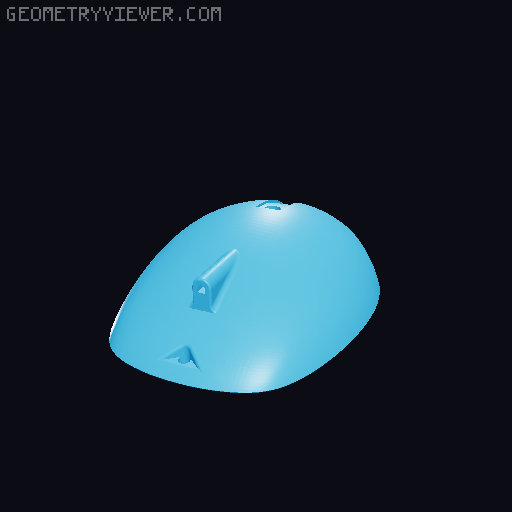 Scooter the Tugboat 3D model thumbnail