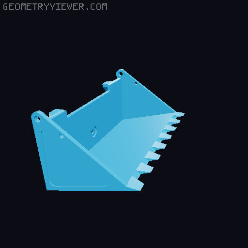MINI SKIDI / BOBÍK V2 3D model thumbnail