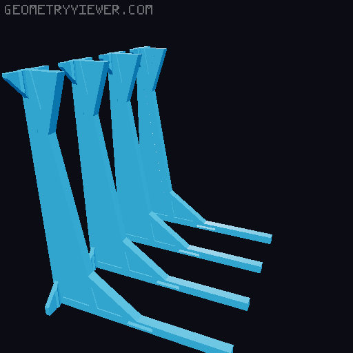 AFA - Galaxy - 4.5" Scale - Main Engineering 3D model thumbnail