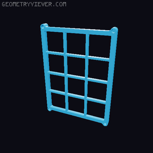 Gridfinity Desktop Baseplates 3D model thumbnail