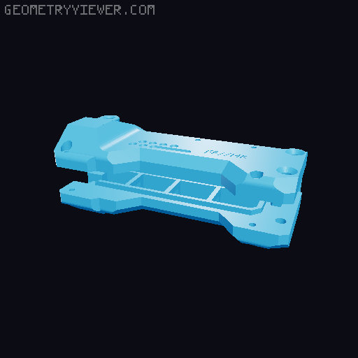 Protean-K Blaster - Remixed from Protean by Flygonial 3D model thumbnail