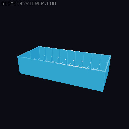 Really usefull inlays for miniatures like Warmaster 3D model thumbnail