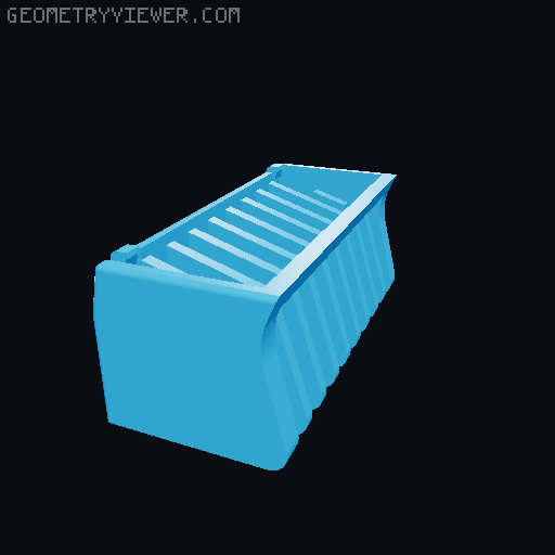 Combs for Philips OneBlade 3D model thumbnail