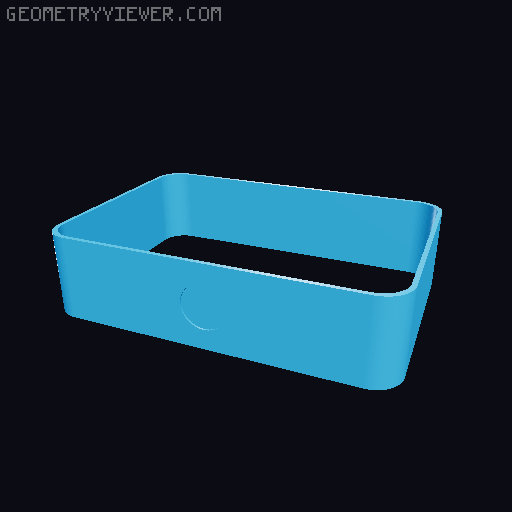 Pokeball Pencil Holder 3D model thumbnail
