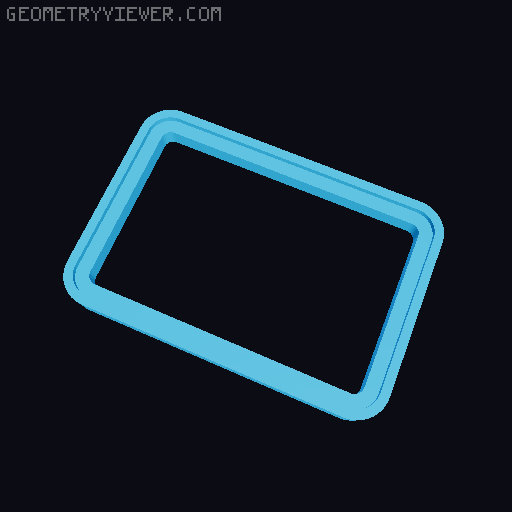 Magic Shark credit card skin applicator 3D model thumbnail