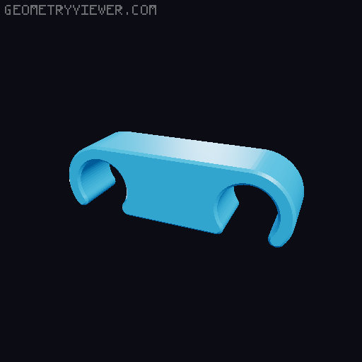 Watercooling / Radiator hose clamps 3D model thumbnail