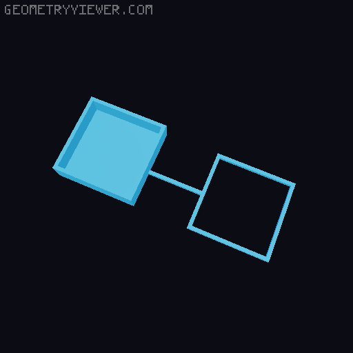 Ventilation with Fan Mounts 3D model thumbnail
