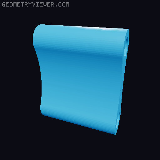 Flipper Zero Case 3D model thumbnail