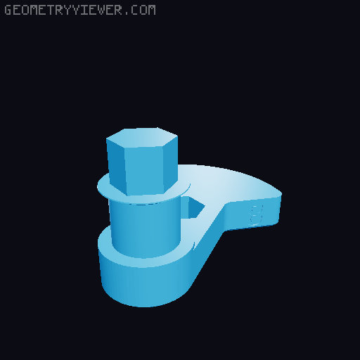 V10 Engine Turbocharged working belt driven Model (printer optimized) 3D model thumbnail