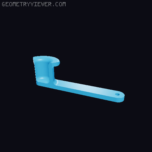Phone Holder. The remix of the ingenious design by Abdel Darwish. 3D model thumbnail